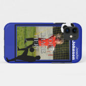Persoonlijk Soccer iPhone 5 Hoesje (Achterkant (horizontaal))