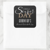 Persoonlijk "Souper Day" Homemade Soup Label (Tas)