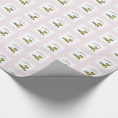 Persoonlijk, speciaal meisje, eerste gemeenschap cadeaupapier (Hoek)