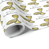 Persoonlijk, speciaal meisje, eerste gemeenschap cadeaupapier (Rol Hoek)