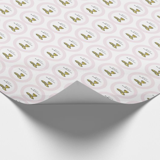 Persoonlijk, speciaal meisje, eerste gemeenschap cadeaupapier (Hoek)