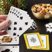Persoonlijk Speelkaarten Pokerset voor Vader (Insitu)