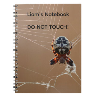 Persoonlijk Spider Foto Notitieboek - Aangepaste N