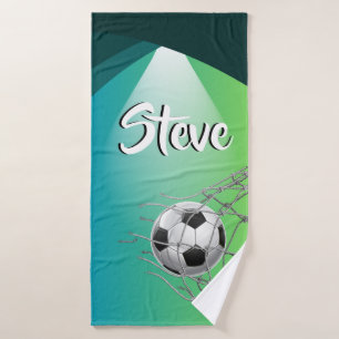 Persoonlijk sportteam/voetbal/Football Badhanddoek