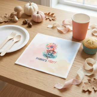 Persoonlijk Sprookjesboek Heks Kinderen Halloween  Servet