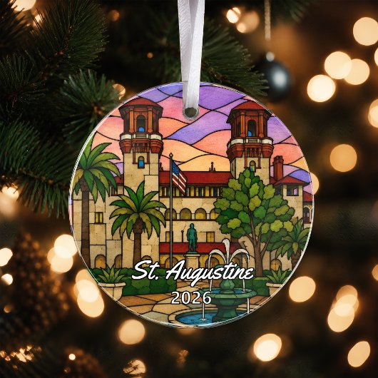 Persoonlijk St. Augustine-acrylornament, op maat Ornament