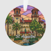 Persoonlijk St. Augustine-acrylornament, op maat Ornament (voorkant)
