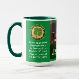 Persoonlijk St. Patrick's Day Iers Gangster Cadeau Mok