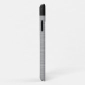 Persoonlijk staal zonder roestvrijstalen en zwart Case-Mate iPhone case (Achterkant/rechts)