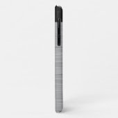 Persoonlijk staal zonder roestvrijstalen en zwart Case-Mate iPhone case (Achterkant/links)