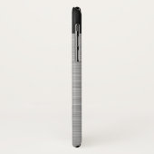 Persoonlijk staal zonder roestvrijstalen en zwart Case-Mate iPhone case (Achterkant/links)