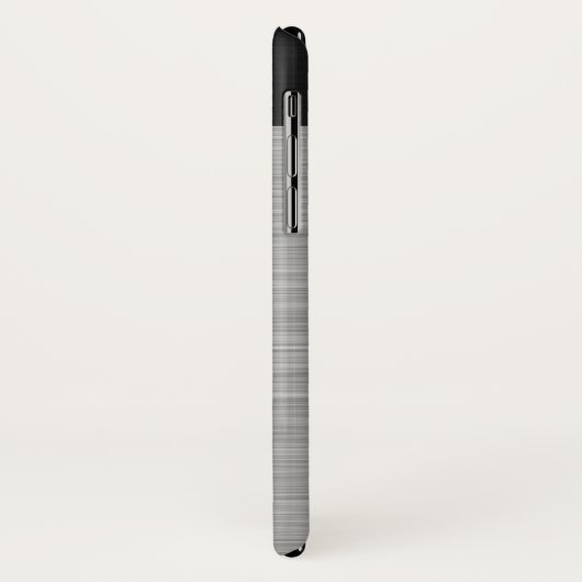 Persoonlijk staal zonder roestvrijstalen en zwart Case-Mate iPhone case (Achterkant/links)