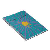 Persoonlijk Starburst en Zonnezuur Notitieboek (Rechterzijde)