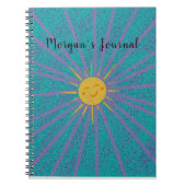 Persoonlijk Starburst en Zonnezuur Notitieboek (Voorkant)