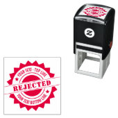 Persoonlijk Stempel van Afgewezen Zelf-Inktend Ste (In situ)