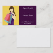 Persoonlijk stijlvol en stijlvol visitekaartje (Voorkant / Achterkant)