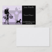 Persoonlijk stijlvol en stijlvol visitekaartje (Voorkant / Achterkant)