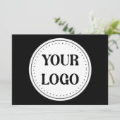 Persoonlijk, stijlvol, modern & minimaal feestdagenkaart (Staand voorkant)