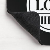 Persoonlijk, stijlvol, modern & proper muismat (Hoek)