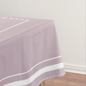 Persoonlijk stoffige roze initiaal tafellade tafelkleed (Voorbeeld)