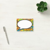 Persoonlijk stripboek spraakballon plezier post-it® notes (Kantoor)