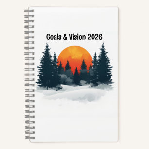 Persoonlijk succes mindset notitieboek 2026 doelen