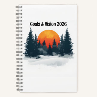 Persoonlijk succes mindset notitieboek 2026 doelen