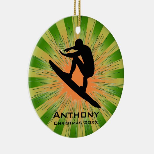 Persoonlijk surfbaar Ornament (Rechts)