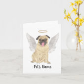 Persoonlijk sympathie gepersonaliseerd monument kaart (Gele Bloem)