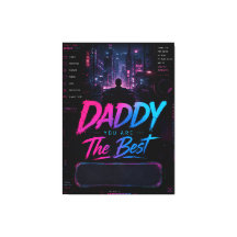 Persoonlijk Synthwave Vaderdag Cadeau