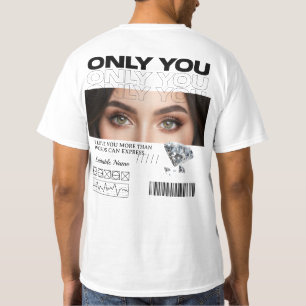 Persoonlijk T-shirt Aangepaste Ogen Afbeelding &