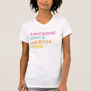Persoonlijk T-shirt als verjaardagscadeau 16 jaar