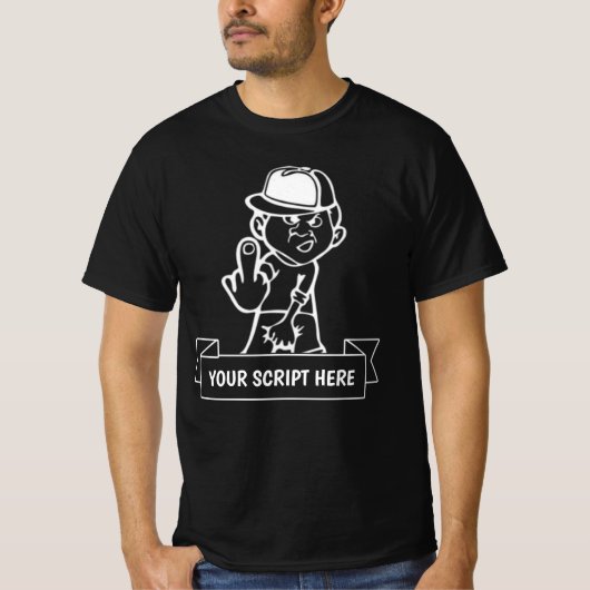 Persoonlijk T-Shirt Chav (Voorkant)