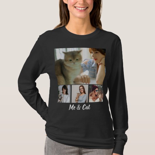 Persoonlijk T-shirt Ik & Kattenliefhebber (Voorkant)