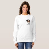 Persoonlijk T-shirt met Berner Sennenhond (Voorkant volledig)