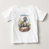 Persoonlijk T-shirt met dinosaurus (Voorkant)