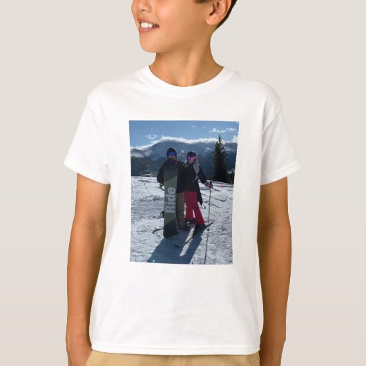 Persoonlijk T-shirt met eigen foto (Voorkant)