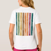 Persoonlijk T-shirt met kat voor de middelbare sch (Achterkant)