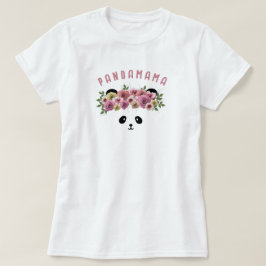 Persoonlijk T-shirt met Panda Beer Gezicht voor Vr