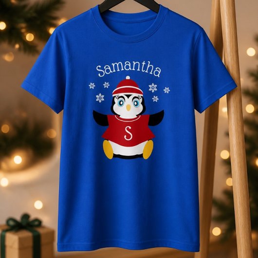 Persoonlijk T-shirt met Pinguïn