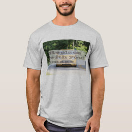 Persoonlijk T-shirt met 'Tail of the Dragon'-thema