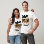 Persoonlijk T-shirt met Vader Foto (Unisex)