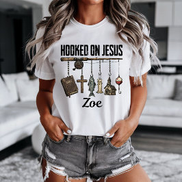 Persoonlijk T-shirt met 'Verknocht aan Jezus'