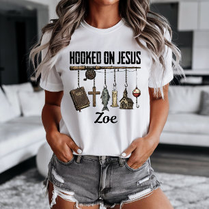 Persoonlijk T-shirt met 'Verknocht aan Jezus'