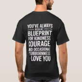 Persoonlijk T-shirt Vaderdag (Achterkant)