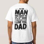 Persoonlijk T-shirt Vaderdag (Achterkant)