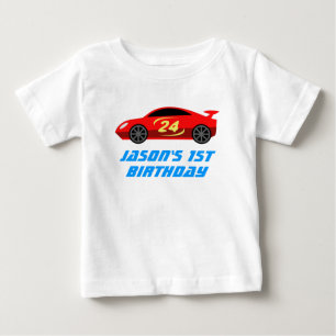 Persoonlijk t-shirt voor de 1e verjaardag van de b