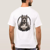 Persoonlijk T-shirt voor Hondenfokker met QR-code (Achterkant)