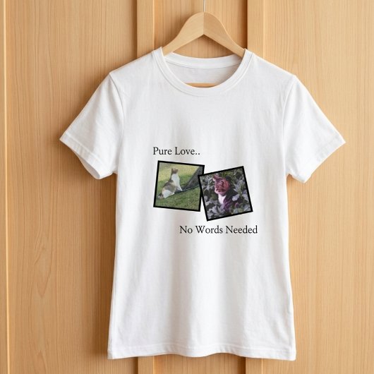 Persoonlijk T-shirt voor huisdierliefhebbers