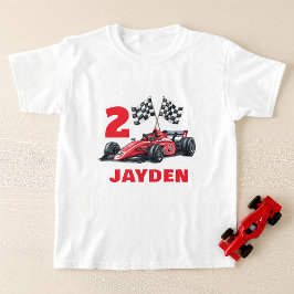 Persoonlijk T-Shirt voor Jongens Verjaardag met Ra